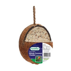 Gardman Whole Suet Filled Coconut Feeder