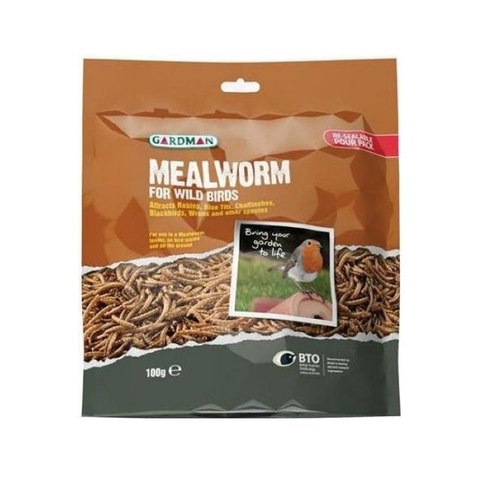 Gardman Mealworm Pouch 100g