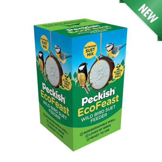 Peckish Complete Eco Feast Suet Feeder 4 Pack