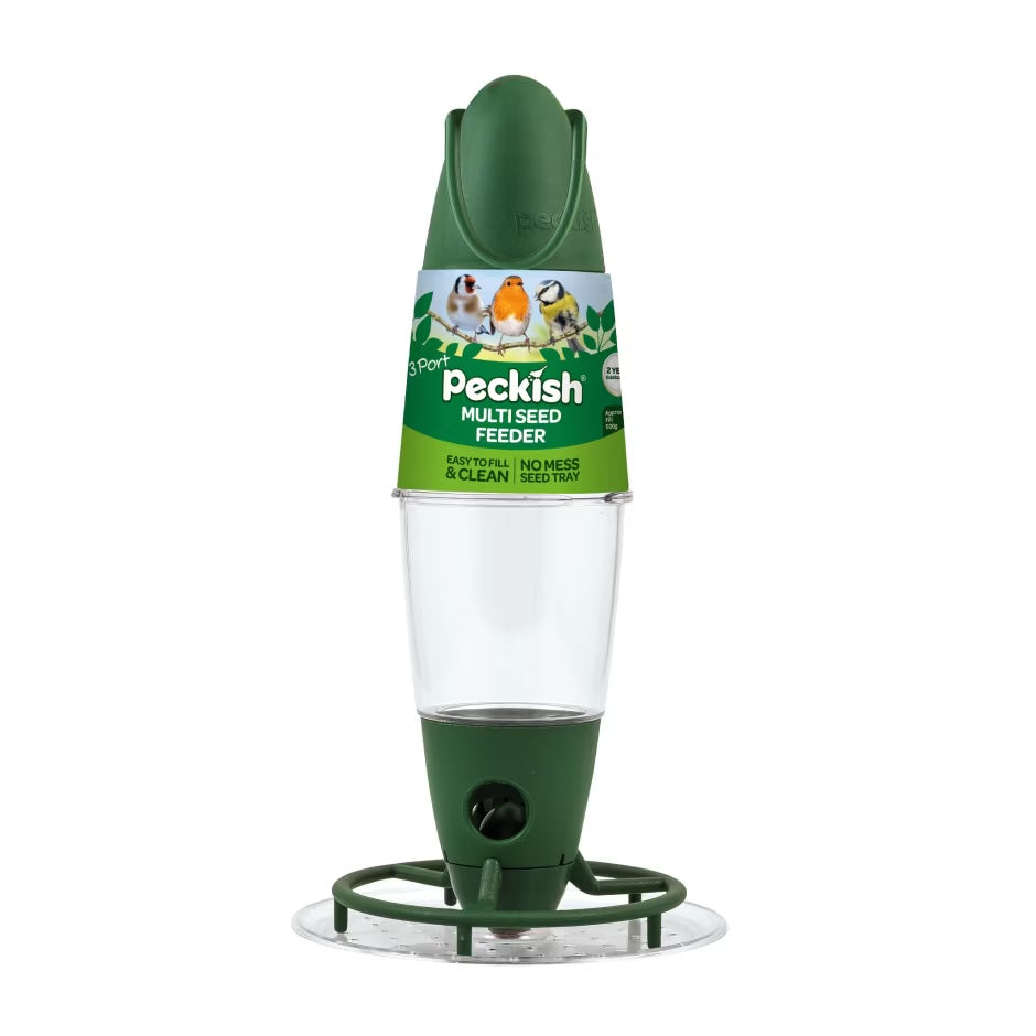 Peckish Seed Feeder 3 Port