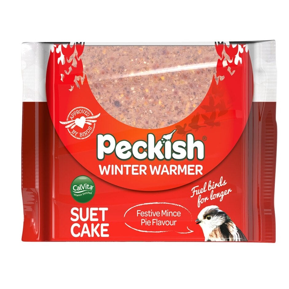 Peckish Winter Warmer Suet Cake Single